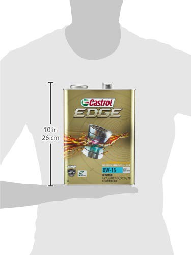 Amazon | Castrol(カストロール) エンジンオイル 0W-16 EDGE API SQ 4L