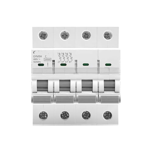 Disjoncteur magnétothermique GYM9H 10KA 4P 50A courbe C disjoncteur 230V 400V