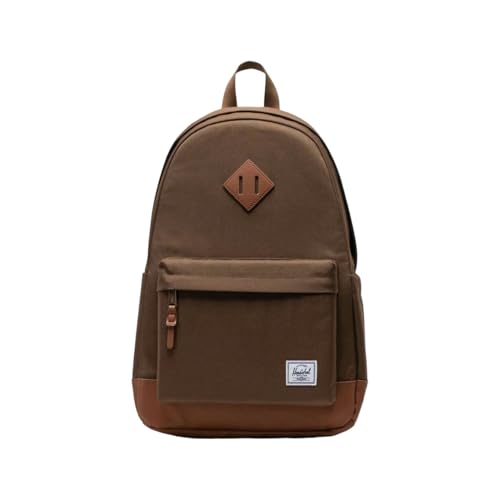 Image of Herschel Heritage Backpack - Work Backpacks, 16 inch Laptop Backpacks, College Backpack for Men and Women, Travel Carry-On Bookbag, Water Bottle Pocket, Padded Shoulder Straps, 24L, Dark Earth /Tan