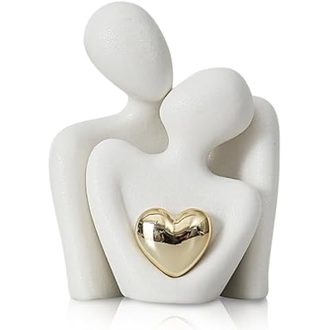 JJQHYC Romantic Couple Statue for Home Decor Cover