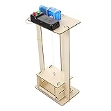 Vaguelly DIY Elektrischer Aufzug Modellbau-kit Interaktives Lernspielzeug Für Junge Mädchen Handgefertigter Aufzug Für Wissenschaftsexperimente Kreatives Lehrmittel Für Junge