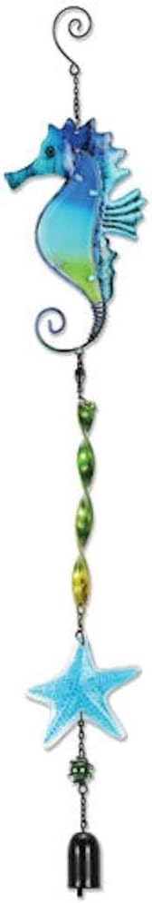 Sunset Vista Designs Metal and Glass Sea Horse Suncatcher