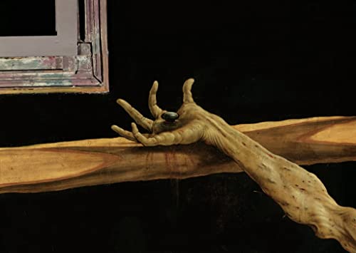 Impression d'affiches Toile Crucifixion Retable d'Issenheim par Grünewald Art Portrait 60x90cm