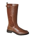 Semelle intérieure : cuir VERTBAUDET Bottes enfant collection maternelle cavalières zippées marron 30