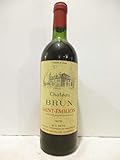  saint-émilion château brun rouge 1975 - bordeaux