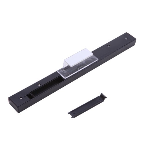 HDE Wireless Infrared IR Ray Motion Sensor Bar for Nintendo Wii and Wii U Console (Black)