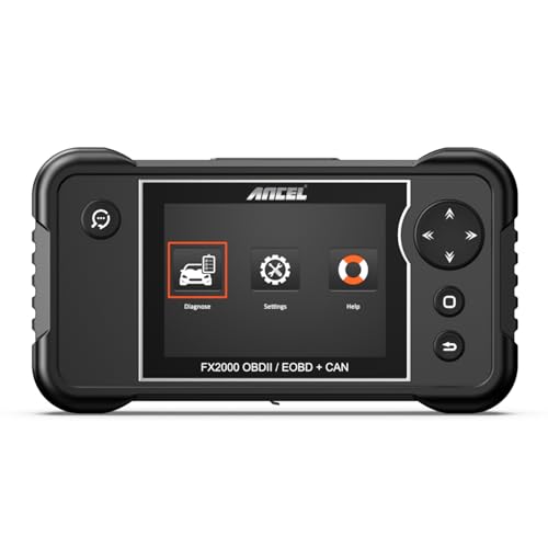 ANCEL FX2000 OBD2 Scanner Outil D'analyse Auto Multi-Marques, Valise Diagnostic Auto pour Moteur Transmission ABS SRS Lecteur, OBDII...