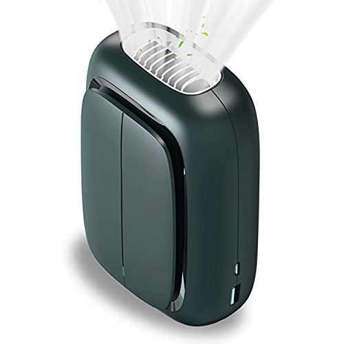 Atisoner Portable Personal Clip on Waist Fan,Mini Cooling Neck Fan,4000mAh Rechargeable Battery,3 Strong Speeds, Desk Small Fan Hand Free Belt Fan for Outdoor Hiking Camping Working (Black) Atisoner Portable Personal Clip on Waist Fan,Mini Cooling Neck Fan,4000mAh Rechargeable Battery,3 Strong Speeds, Desk Small Fan Hand Free Belt Fan for Outdoor Hiking Camping Working (Black)