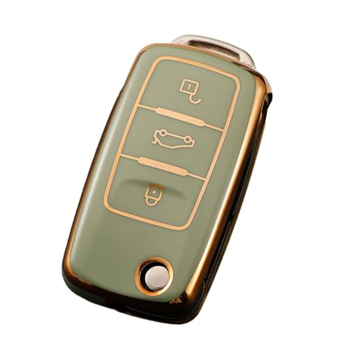 Oxtxuzdm Full Protections - Funda protectora de TPU para mando a distancia de coche, impermeable, a prueba de arañazos, protector delgado para coche