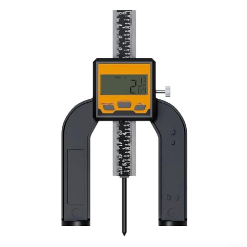 Innovadora herramienta digital de medición de profundidad que ofrece conversión de unidades sin problemas para diversas aplicaciones