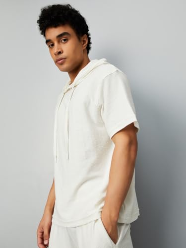 Image of Max Men's Solid Regular Fit T-Shirt