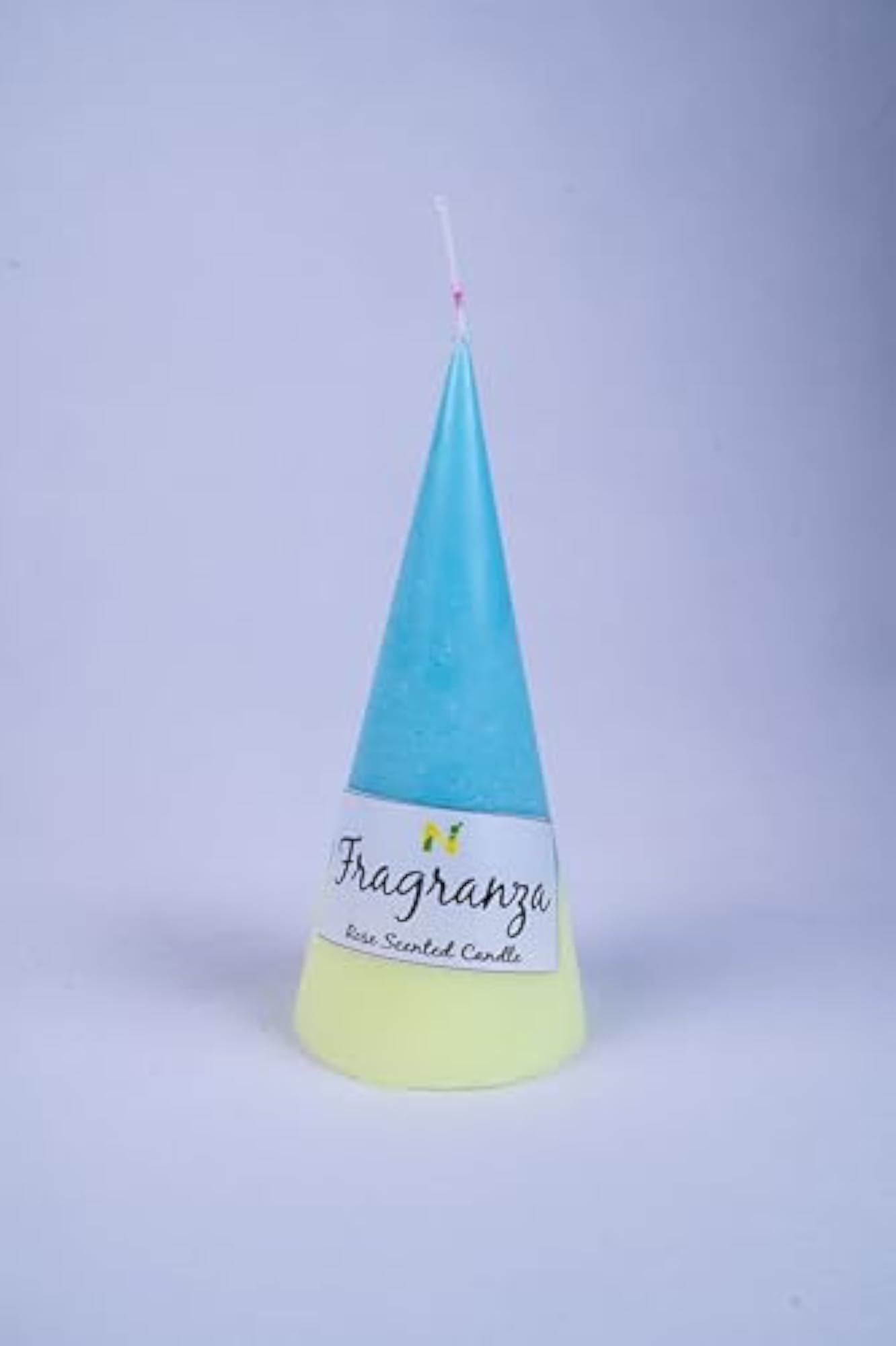 Lemon Cone Candle, Decorative Gift Option