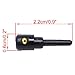 for Vw for Polo 9N for Mk4 2000-2010 for Polo Vivo 2001-2009 Car Rear Windshield Washer Water Wiper Nozzle 3B9955985A Windscreen Jet Nozzle