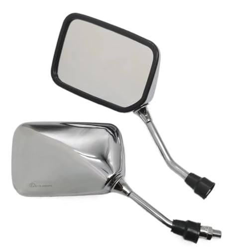 Rétroviseurs carrés moto M10 pour scooters Baron BMS Retro Lance