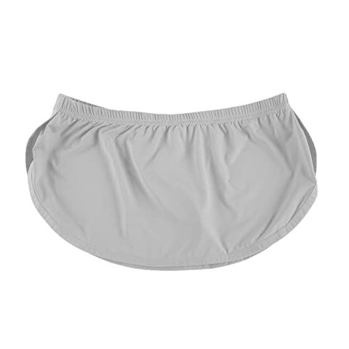 Men's G String Thongs Split Sides Boxers Lingerie Skirt Apron Design Exotic Sexy Sissy Built In Pouch Underwear Soft4