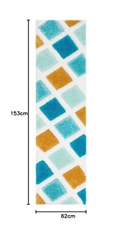Image of Warm & Welcoming Shaggy Rug - 2x5 ft Runner with Soft Texture for Entryway, Passage, and Everyday Use