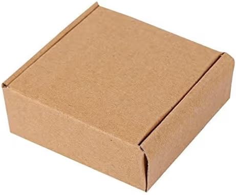 3Ply Brown Corrugated Flat Box, Small Packaging Multipurpose Boxes For Secure Packing Shipping Tiny Cardboard Box 4x3x1.5 Inch (Pack of 100 Pcs)-image-12