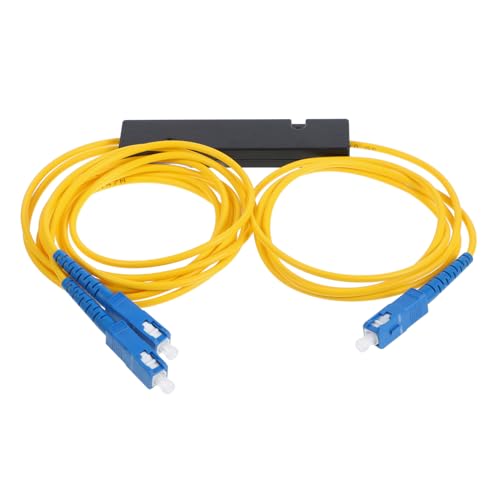Conector de fibra para uso doméstico y proyectos con divisor óptico de 2 piezas 3