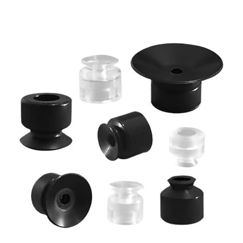 Ventosa neumática de silicona PFG para automatización y sistemas de vacío industrial, 5 uds.