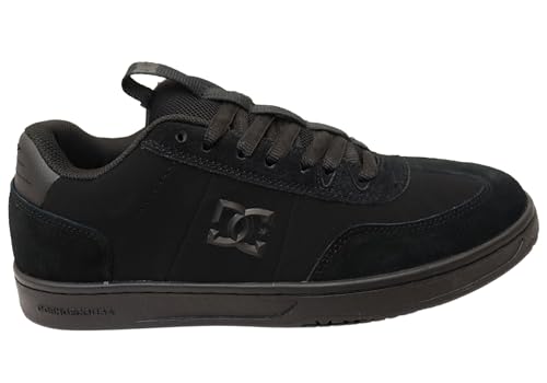 DC Shoes baskets Astrix homme noir taille 42, chaussures de skate durables au look monochrome