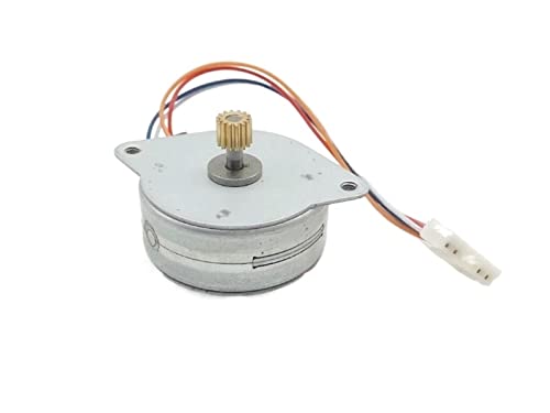 paso móvil Motor de impresora, motor de equipo de escáner, motor de paso circular de 2 fases de 4 hilos reductor lineal
