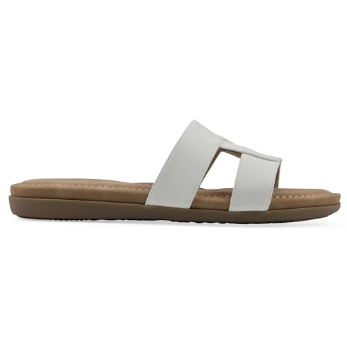 CLIFFS BY WHITE MOUNTAIN Women's Fraida Slide Sandal3