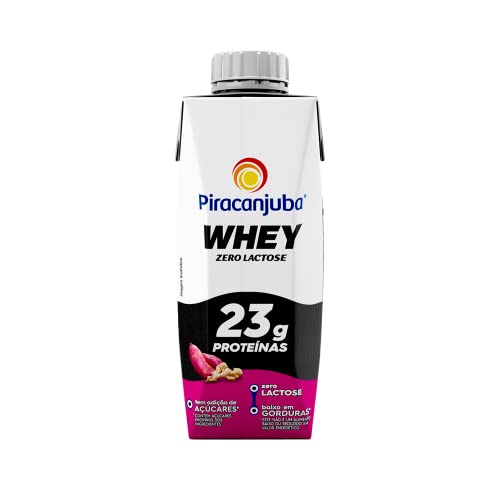 Piracanjuba Whey Zero Lactose Sabor Batata Doce com Gengibre 250ml