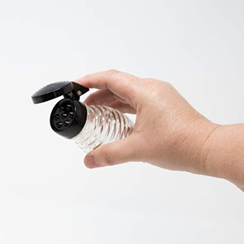 Shake It Free Shaker Glass Moisture Proof Humidity Free Salt, Pepper and Spice Shakers by Tumbler Home