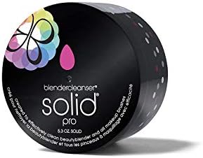 BEAUTYBLENDER Charcoal Infused BLENDERCLEANSER Solid Pro for Cleaning Makeup Sponges & Brushes, 5.3 ounces