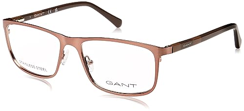 GANT EYEGLASSES GA3280 shiny dark bronze 58/17/145 HOMBRE