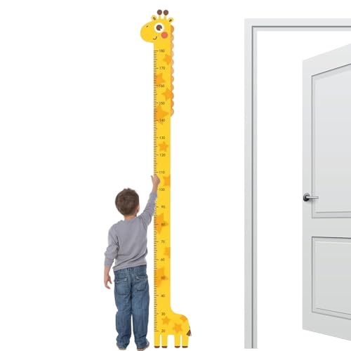 jamgeery Tabla De Altura Para Niños,Tabla De Medición Y Registro Crecimiento Bebé Para Pared | Regla Medidora Decoración Infantil Para Habitación Guardería Niños Niñas