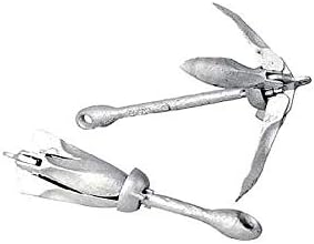 Rig'Em Right Waterfowl 1 LB Folding Grapnel Fishing and Hunting Anchor for Gang Rig Mainlines, Float Tubes, Personal Watercrafts, Kayaks, and Small Canoes
