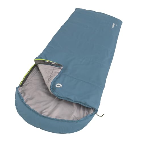 Sleeping Bag Summit Erwachsener Schlafsack Body Anzug  Blau, Federleicht,  Fr Camping (Large, -5C Bis +8C)
