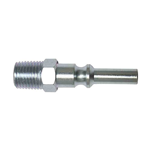 Interstate Pneumatics CPL441 1/4 Inch Lincoln Series Steel Coupler Plug 1/4 Inch Male NPT