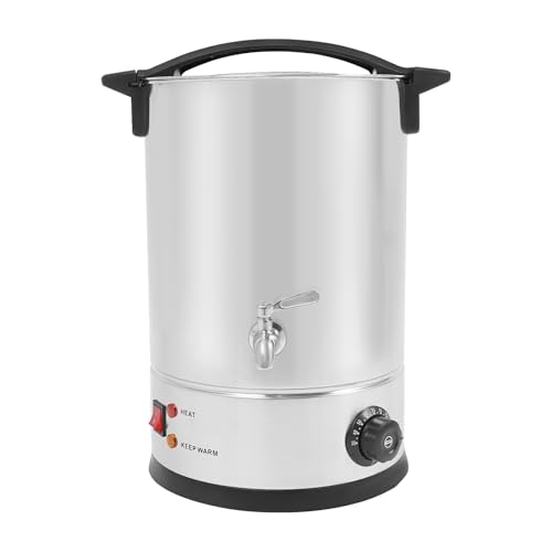 Wulimasun Fondeur de Cire Bougie,Fondoir Cire Bougie Electrique Acier Inoxydable Bricolage Machine a Cire Température Réglable avec Poignée,Pour Faire...
