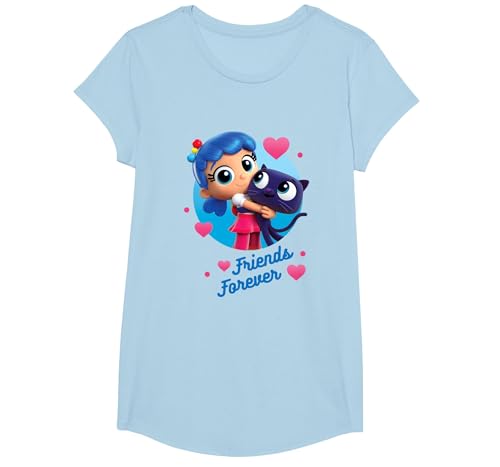 True and the Rainbow Kingdom T-Shirt, Girls, Baby Blue, Small