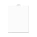 Avery Preprinted Legal Bottom Tab Dividers, Exhibit H, Letter, 25/Pack