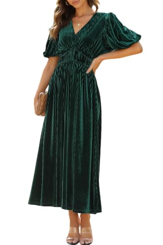 Image of Sissyaki Velvet Maxi Dress Fall Wedding Guest Dress 2026