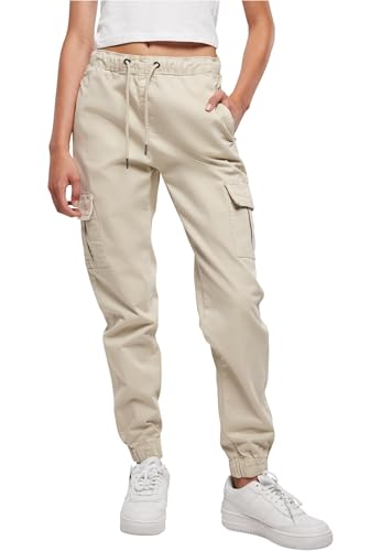 Urban Classics Damen Ladies High Waist Cargo Comfort Jogging Pants...