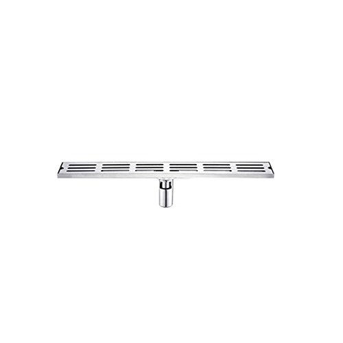 CHX Rectangular Thick Stainless Steel Bathroom Bathroom Drain Floor Drain Deodorant LTDF (Size : L600MM*H100MM)