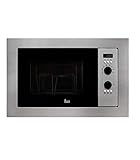 Teka MS 620 BIH Microondas sin grill, 1100 W, 20 litros, Otro, Gris