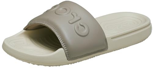 Crocs Women, All Day Slide W, Bone/Taupe, 7 UK Women