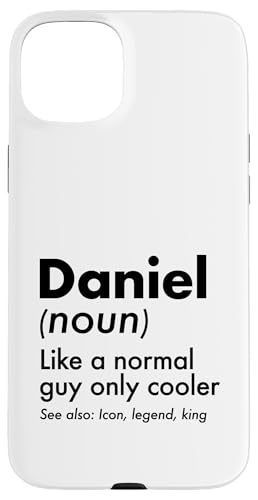 Daniel Like A Normal Guy Only Cooler Legend King �t�@�[�X�g�l�[�� �X�}�z�P�[�X iPhone 15 Plus �p