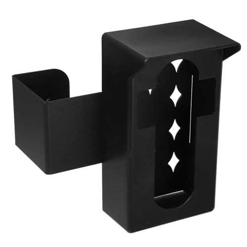 SOLUSTRE Soporte para Timbre Vídeo Antirrobo de Metal para Puerta sin Taladros Abrazadera Segura y Cubierta Resistente Intemperie para Apartamentos