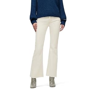 HUDSON Women’s Nico Mid-Rise Bootcut Barefoot Jean