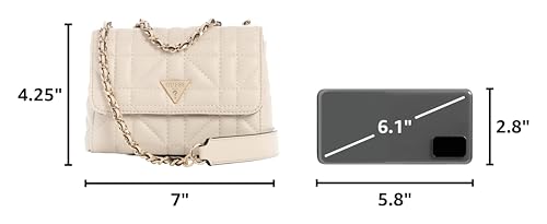 Image of GUESS Women's Edita Mini Convertible Crossbody Flap