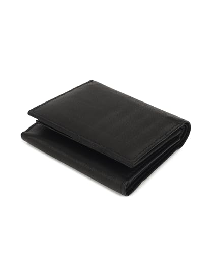 LeatherBoss Men's Trifold Wallet with Pull Out Flap