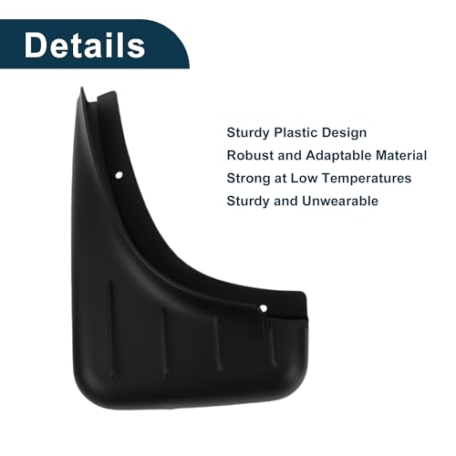 Image of Mud Flaps Splash Guards for Porsche Macan 2014-2023 W /Mount Accessories Mud Guards Front and Rear 1 Set