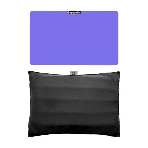 Image of Lap Board for Study | Home | Dining | Office | Laptop | Computer Desk | Reading & Writing | Multi-Purpose | Made in India | (Purple, CUSHION-14X18-PURPLE)
