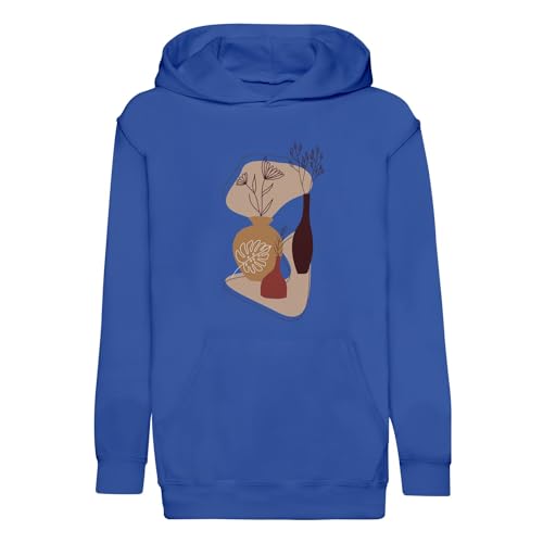 Fabulous hoodie enfant line art poterie idéale pour l'école et le parc